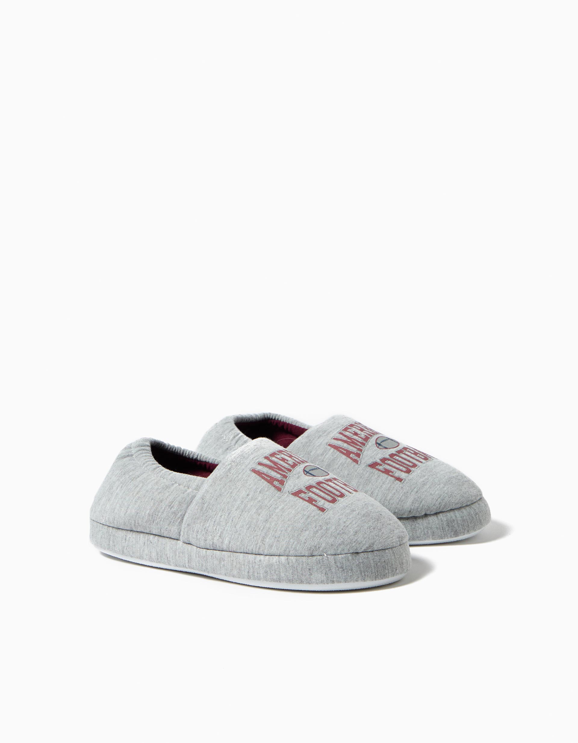 Pantufas, Menino, Cinzento