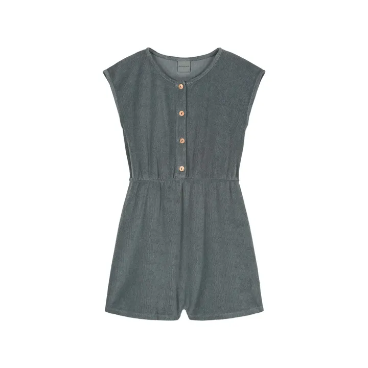 Studio Bohème Combishort Loulou Eponge | Bleu gris