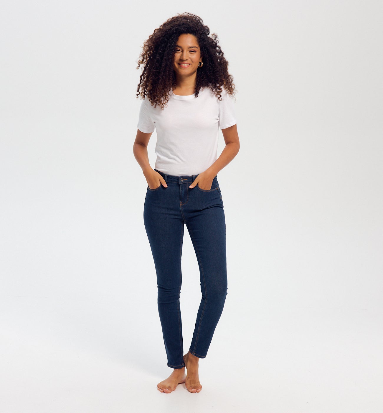 Jean skinny push up ERNEST - Jean rinse