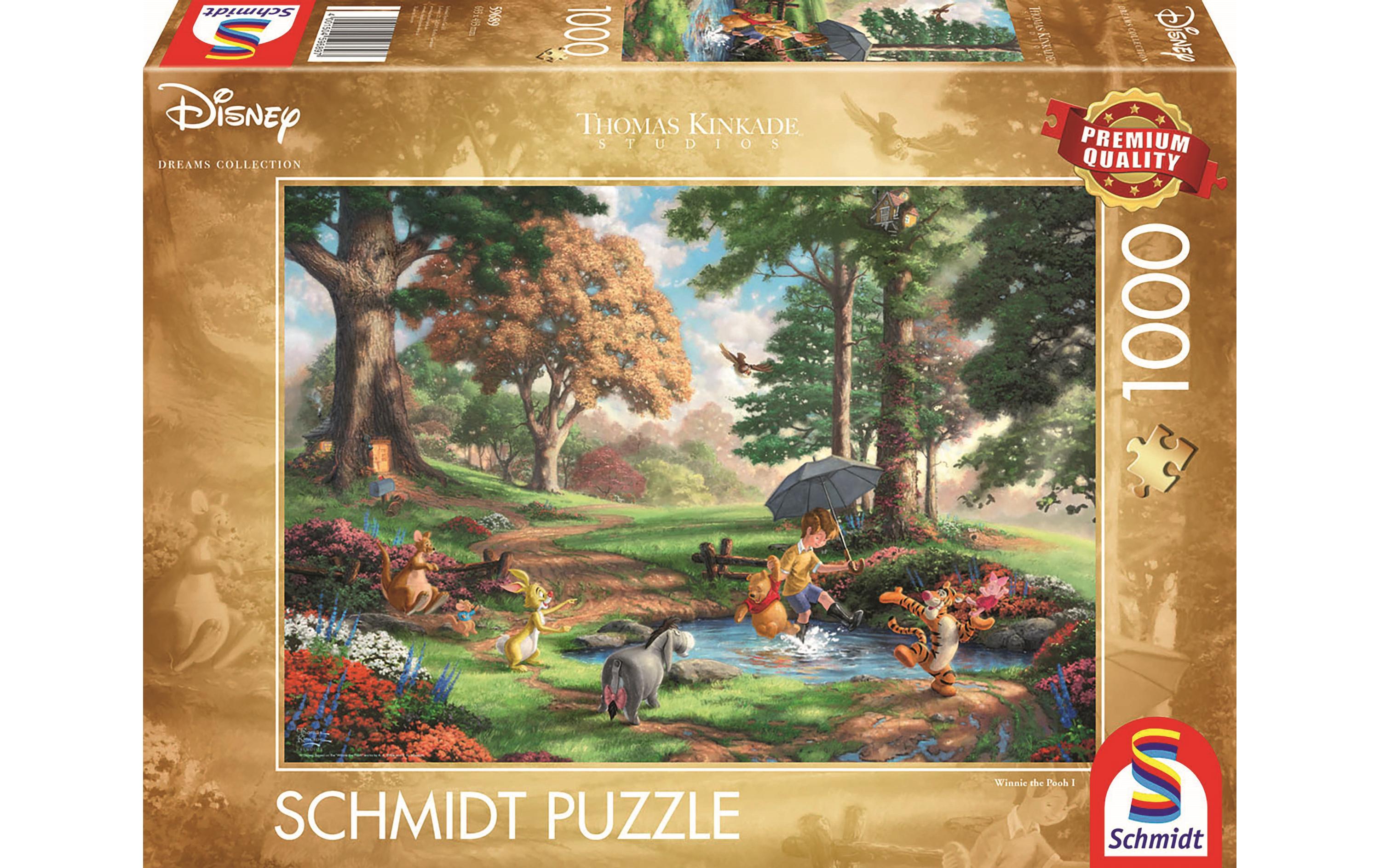 Puzzle Disney: Winnie The PoohPuzzle mit 1000 Teilen
