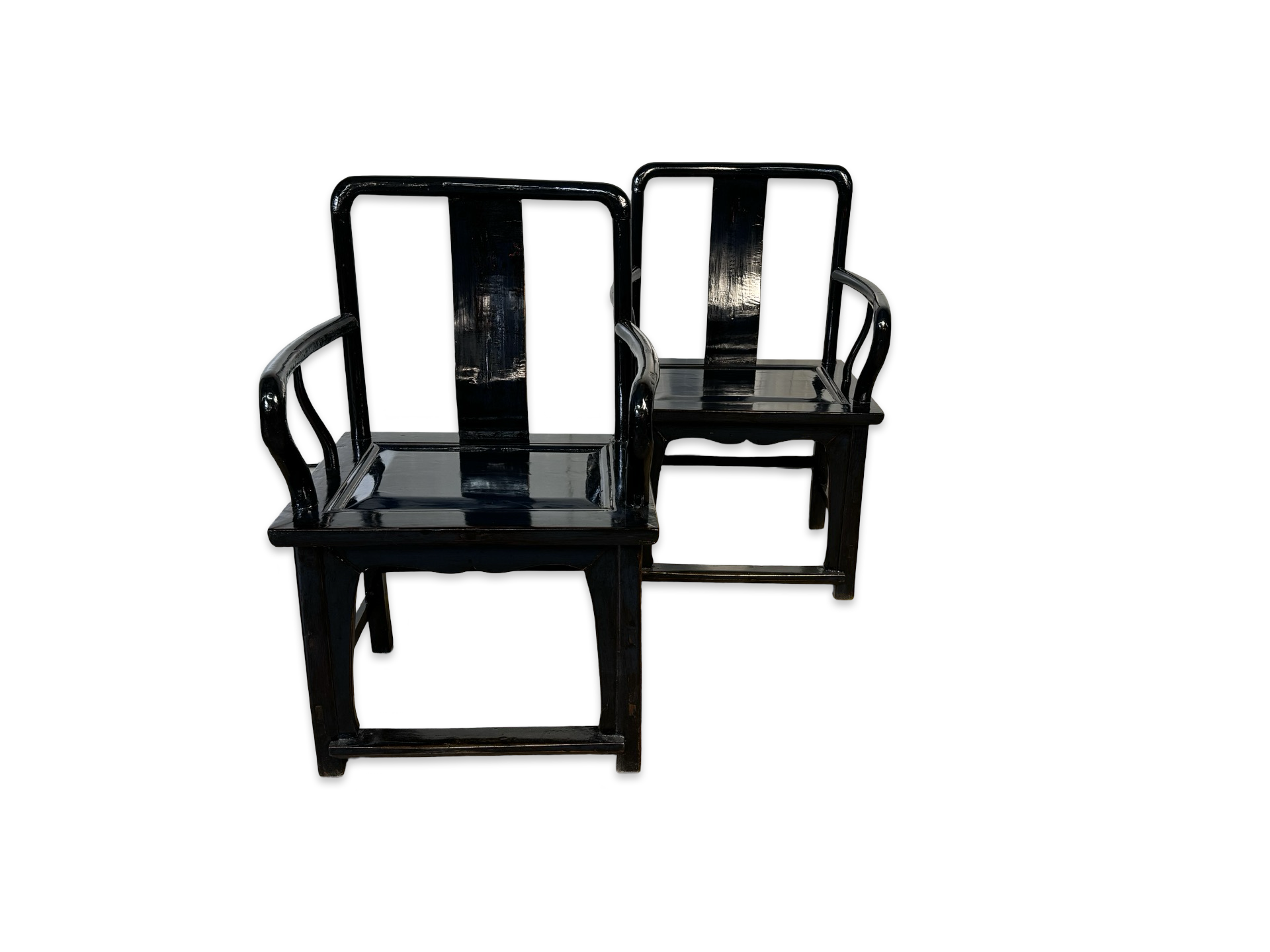 Stoel donker blauw (Set van 2) Lak
