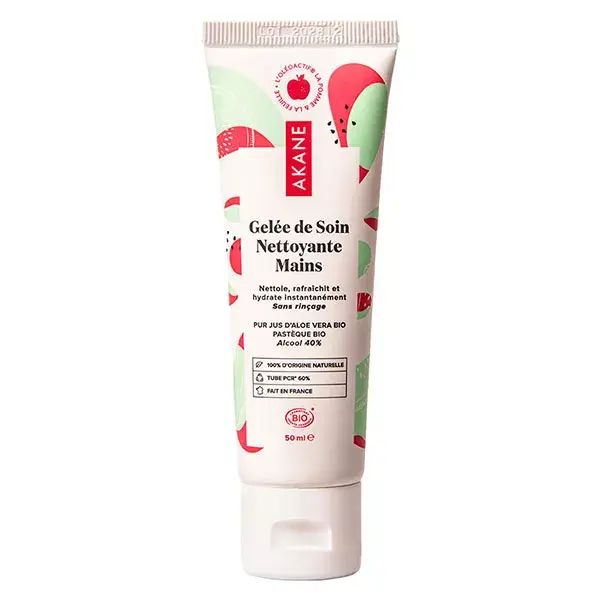 Gel de limpeza para mãos orgânico Akane 50ml