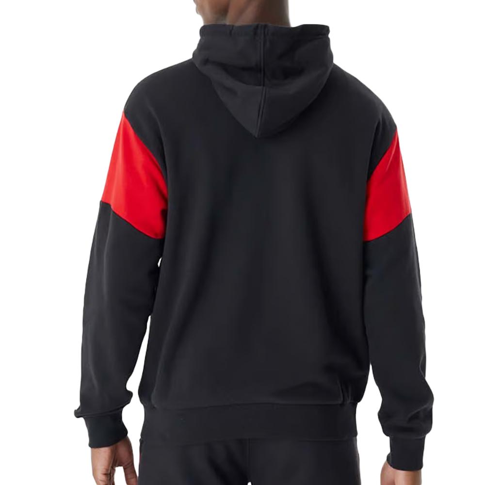 New Era Sweat Noir/Rouge Homme New Era Nba Color