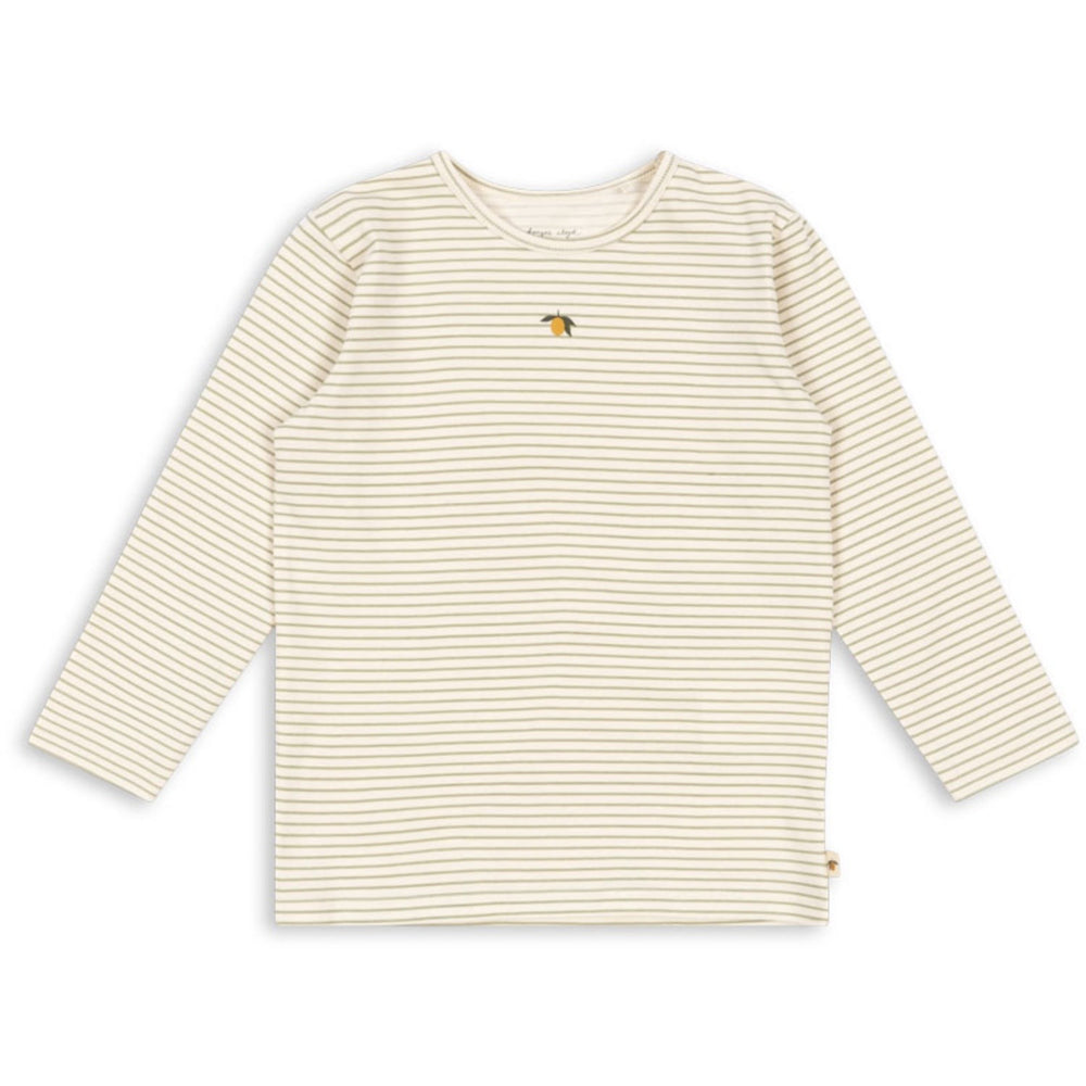 Køb Konges Sløjd Tea Stripe Basic Bluse GOTS