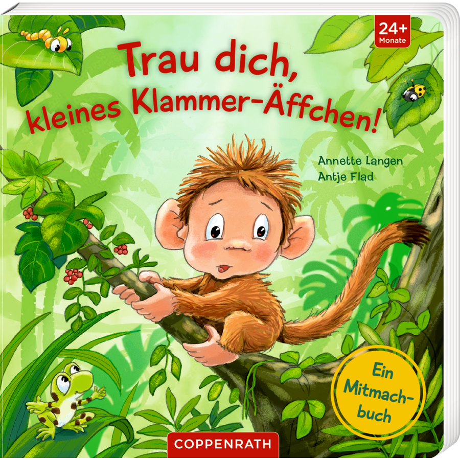 Coppenrath Trau dich, kleines Klammer-Äffchen! - Ein Mitmachbuch