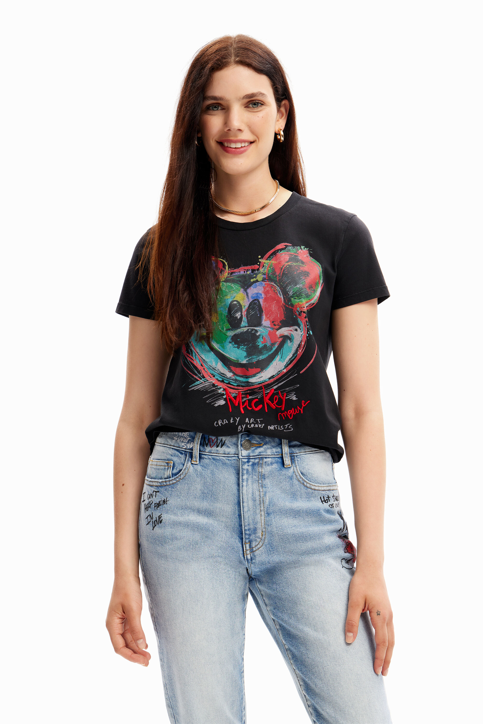 T-shirt arty Mickey Mouse