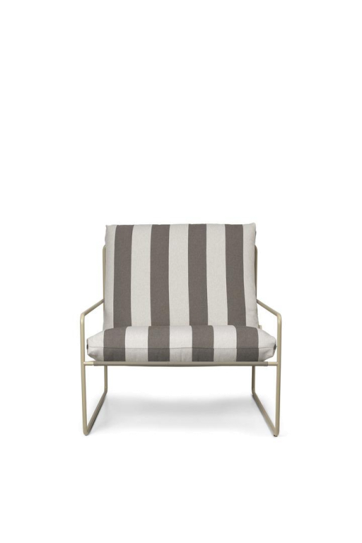 Ferm Living Desert lounge fauteuil dolce black dark sand