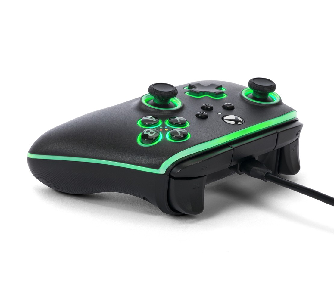 PowerA Advantage Wired Controller - Xbox Series X/S -m/ Lumectra - Black