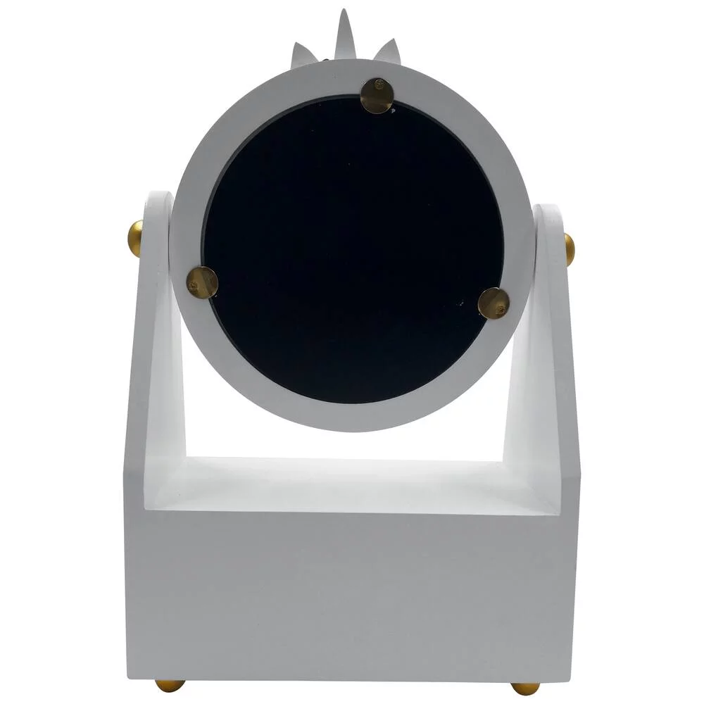 BOITE A BIJOUX AVEC MIROIR LICORNE
