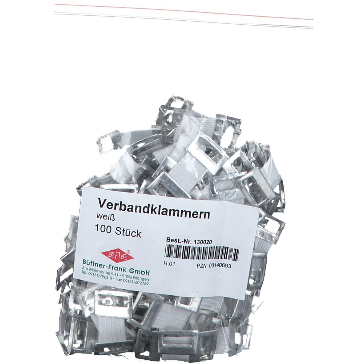 FRANK® Verbandklammern