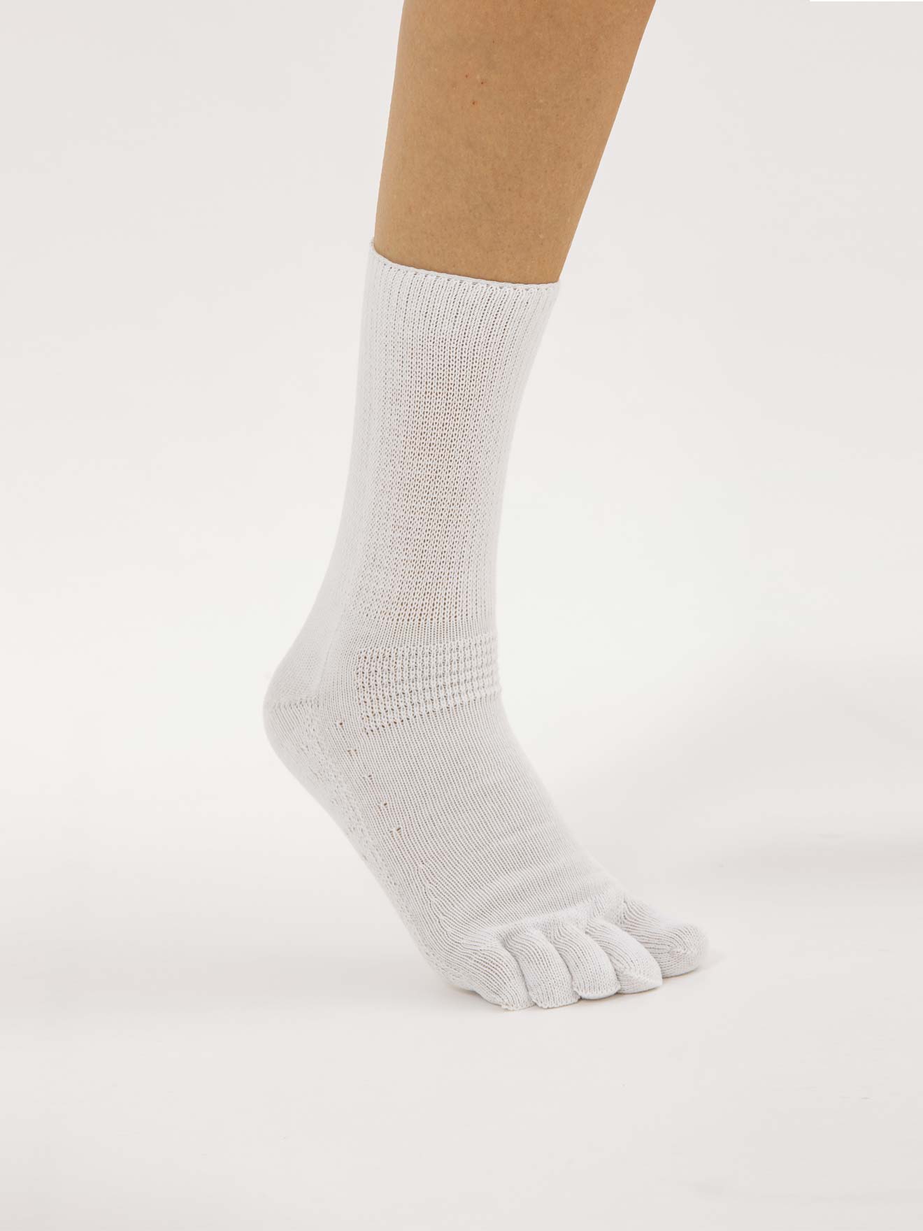 Mi-chaussettes diabétiques.
