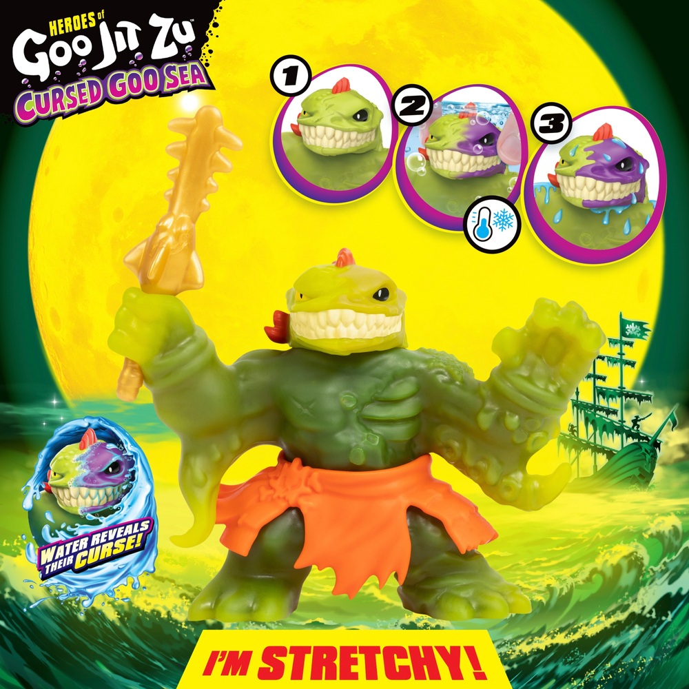 Helden von Goo Jit Zu Cursed Goo Sea Ill Eel Heldenpaket
