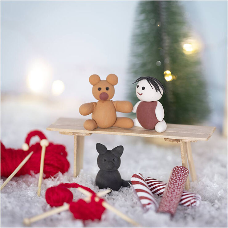 Creativ Company Mini DIY Kit Nissens Dør, Julegaver