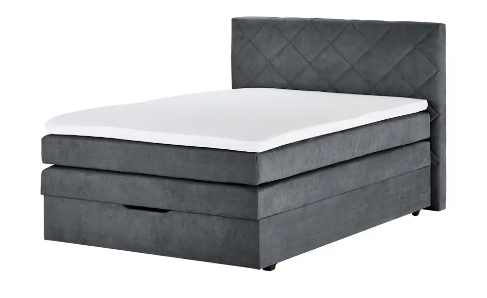 Boxspringbett Atika 140 cm Anthrazit