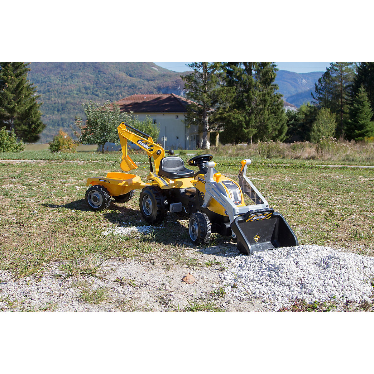 Smoby Traktor Builder Max