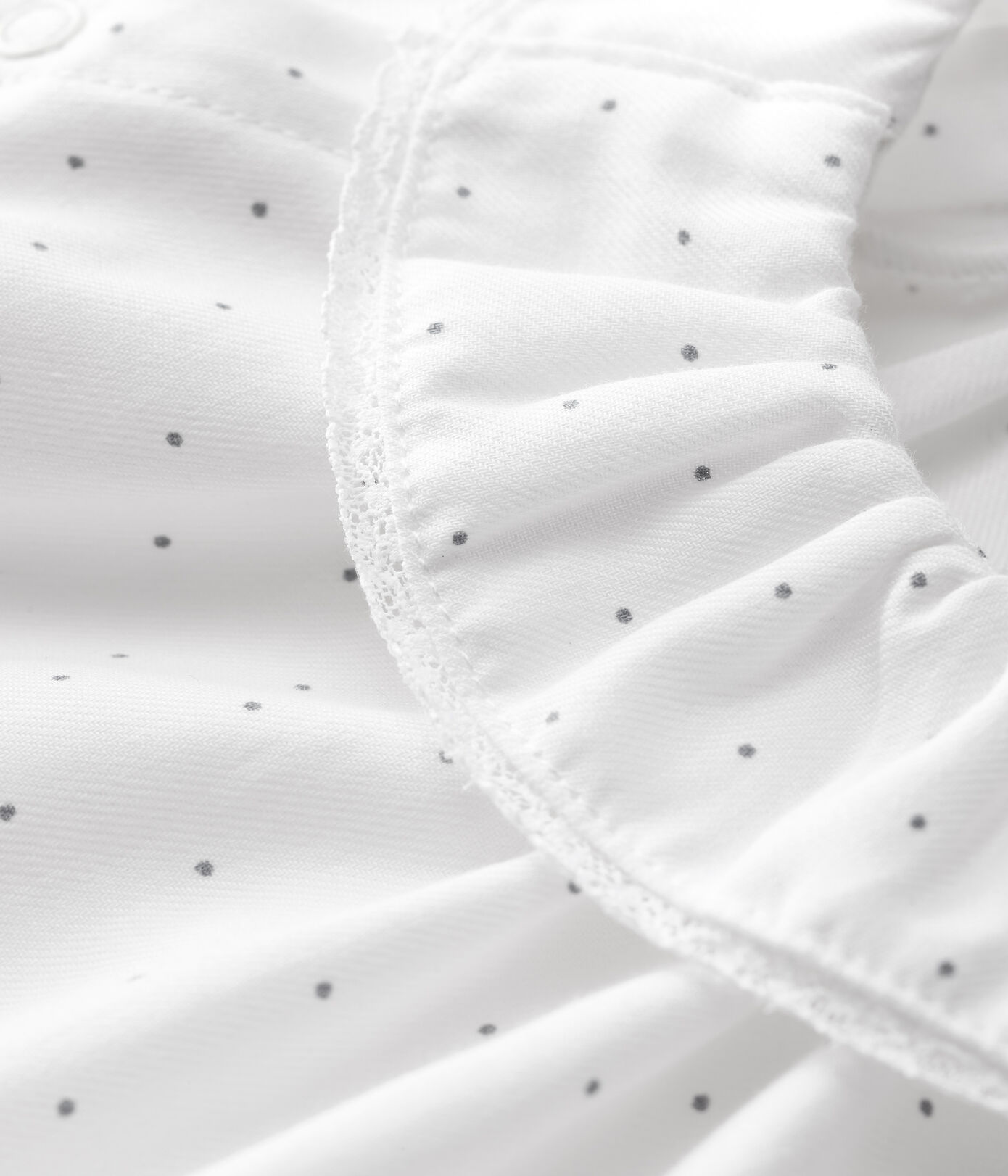 Robe à fleurs bébé fille twill en coton biologique