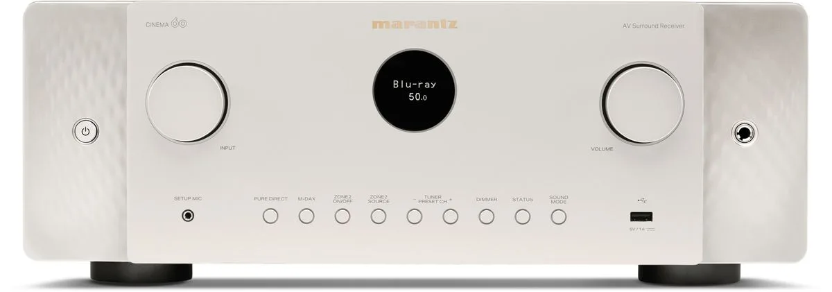 Marantz Cinema 60 DAB Silver Gold Amplis home-cinéma
