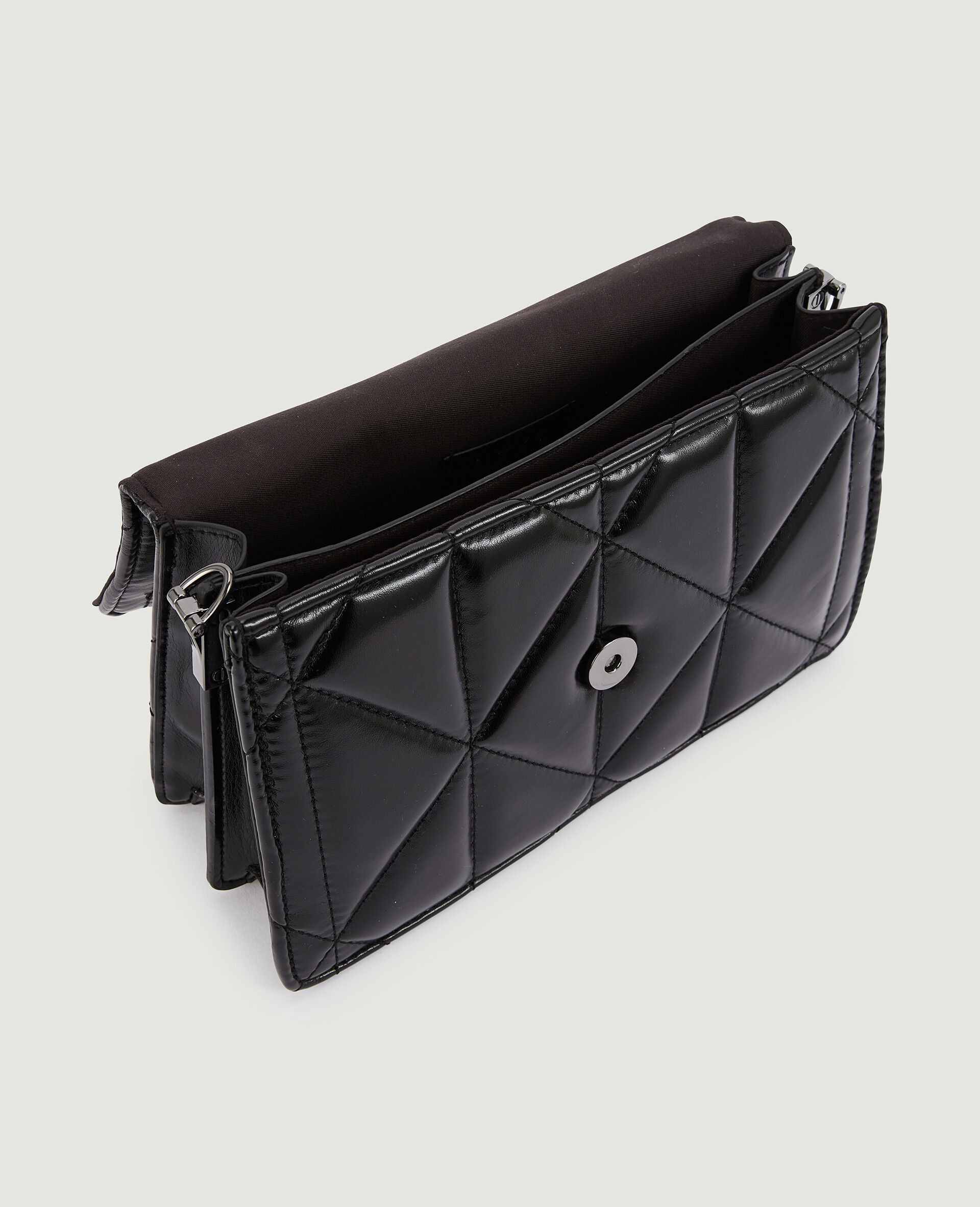 Sac boxy matelassé - Noir