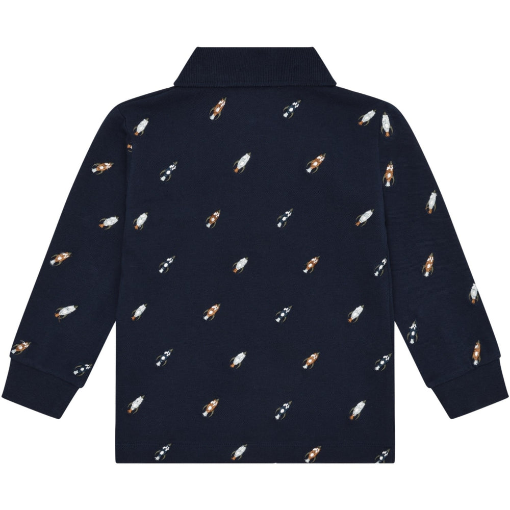 Køb Hust & Claire More Navy Stevie Space Embroidery