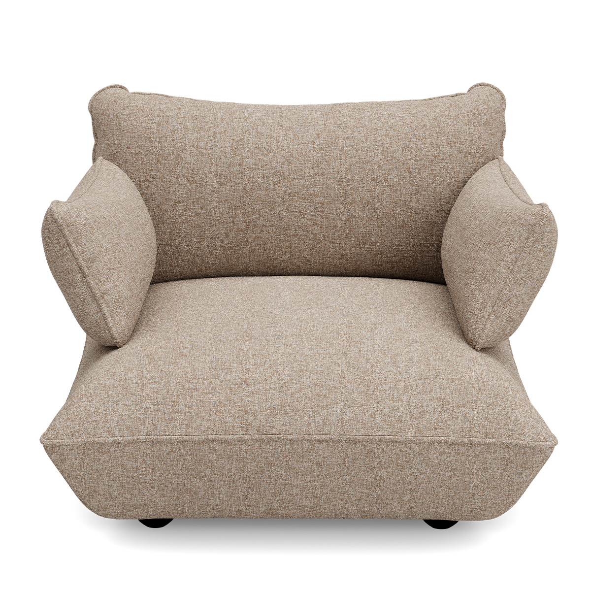 Fauteuil Sumo loveseat boucle recycled brown melange