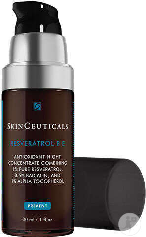 SkinCeuticals Prevent Resveratrol BE Sérum Antioxydant Réparateur De Nuit Flacon Pompe 30ml