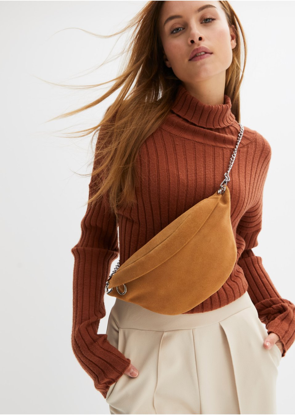 Sac banane en cuir