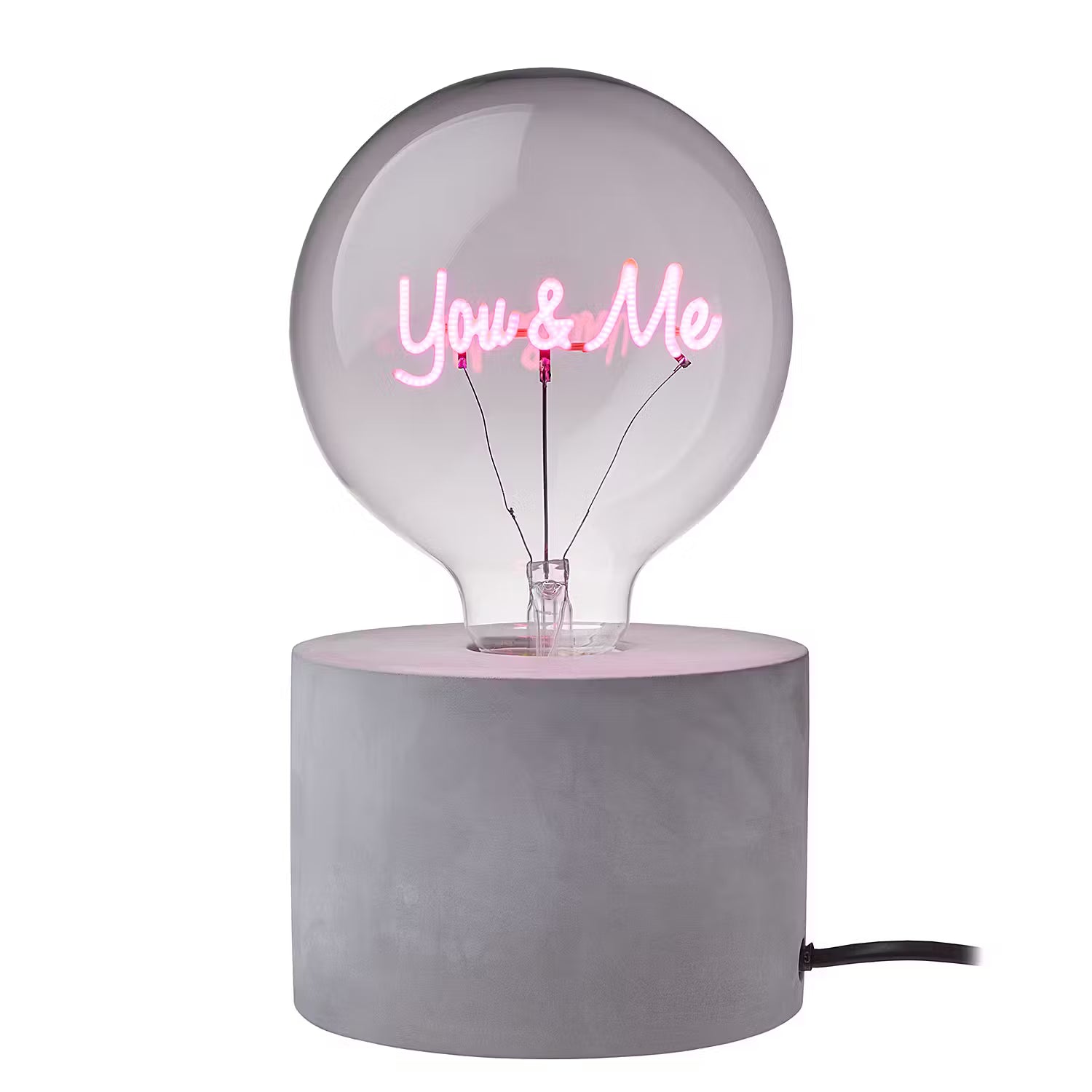 LED-Glühlampe BRIGHT LIGHT You & Me