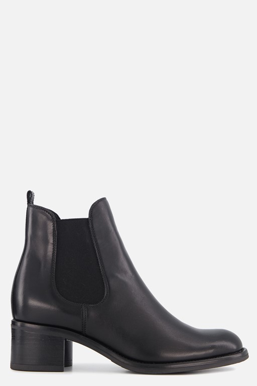 Linea Zeta Chelsea boots zwart Leer