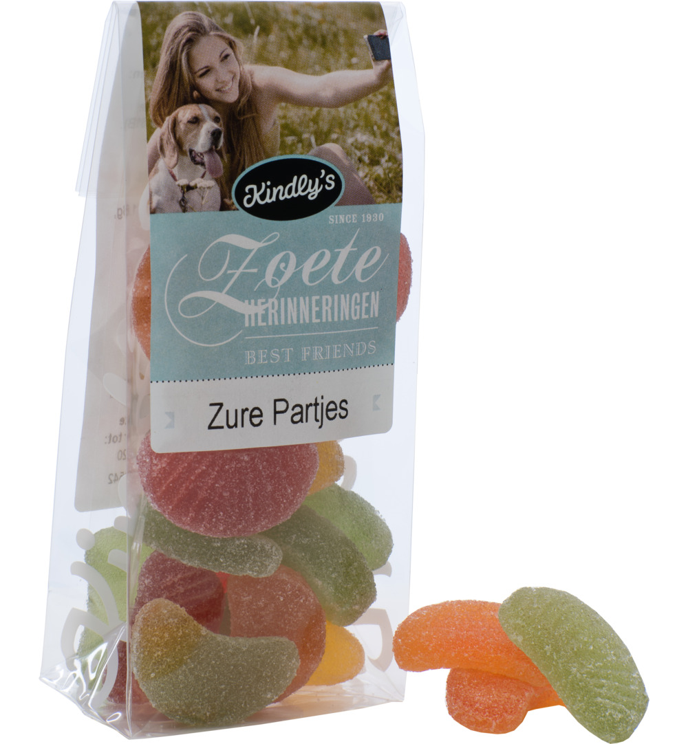 Kindly’s Zure partjes zoete herinneringen (150 gr)