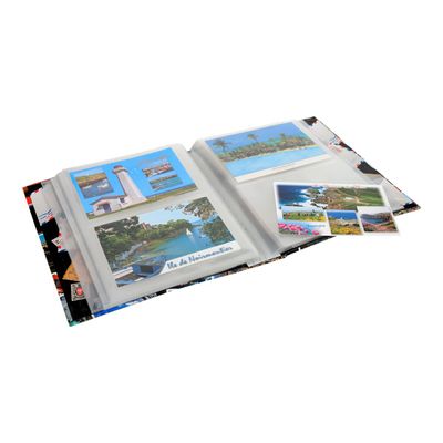 Exacompta - Album de collection pour 200 cartes postales