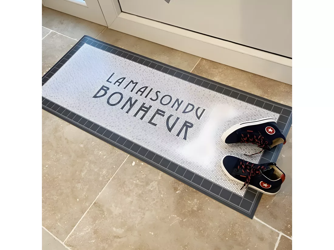 Tapis Vinyle Médium l 50xL120cm - Tesselle - Vinyle