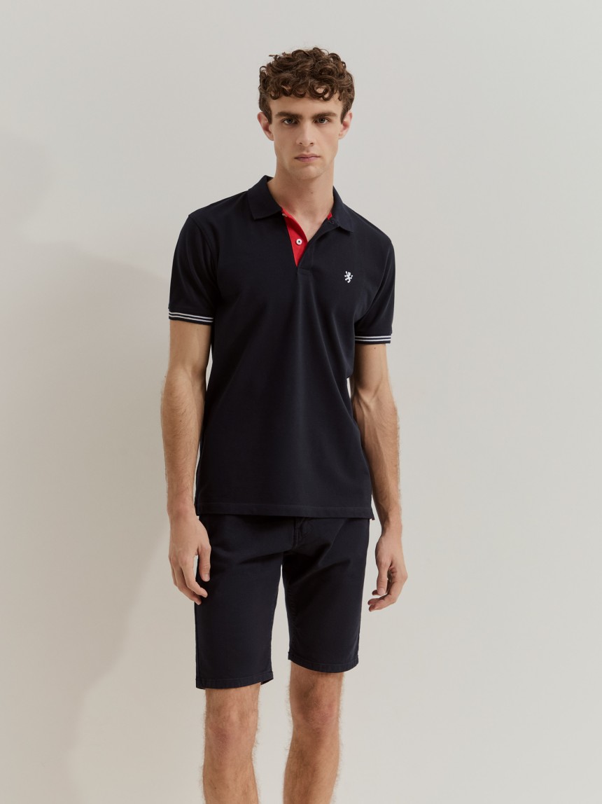 Polo de algodão Lion of Porches