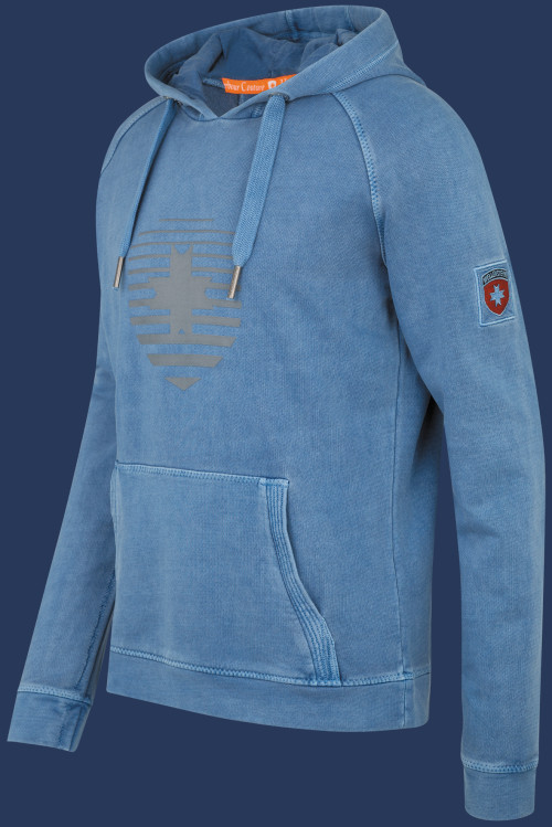 Segelturn Men French Terry 400, Moonlightblue