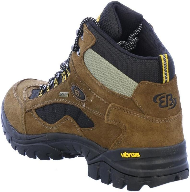 Brütting - 221001 - Wandelschoenen - Bruin - Suède met Nylon Inzetstukken