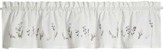 Monica gardinkappe 45x250 cream