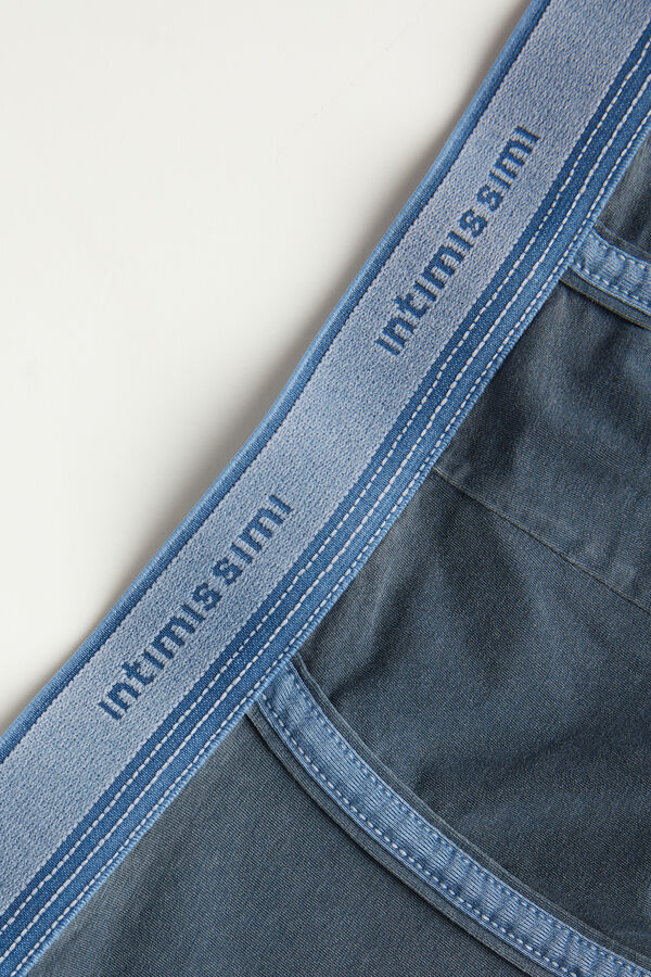 Cuecas boxer Supima® Natural Fresh Cotton com logotipo