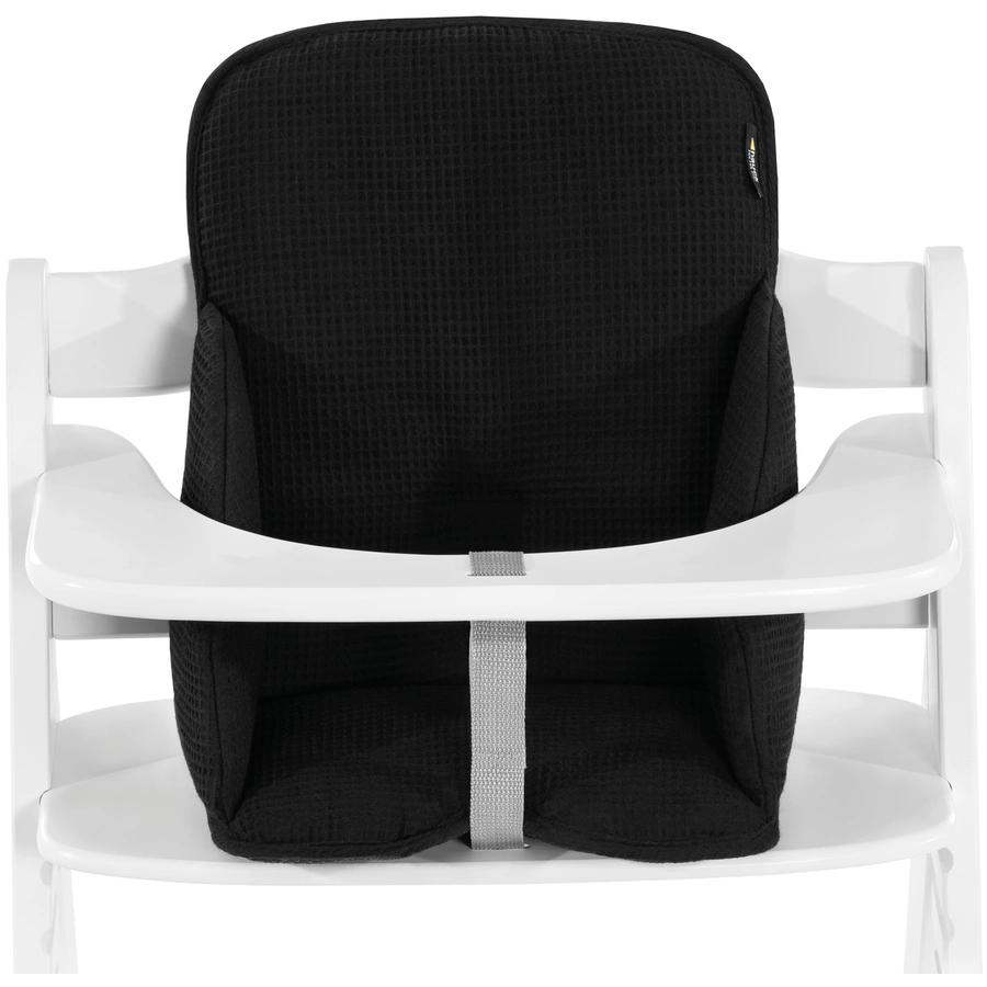 hauck Hochstuhlauflage Alpha Cosy Select Waffle Piqué Black