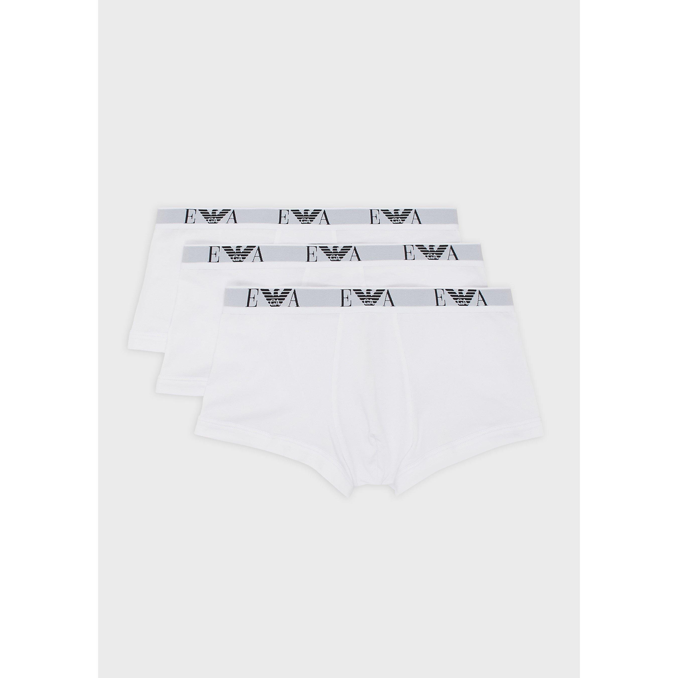 Emporio Armani 3 Pack Logo Trunks