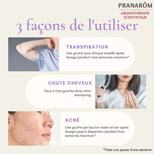 Óleo Essencial de Sálvia Esclareia Orgânica Pranarom (Florescimento) 5ml