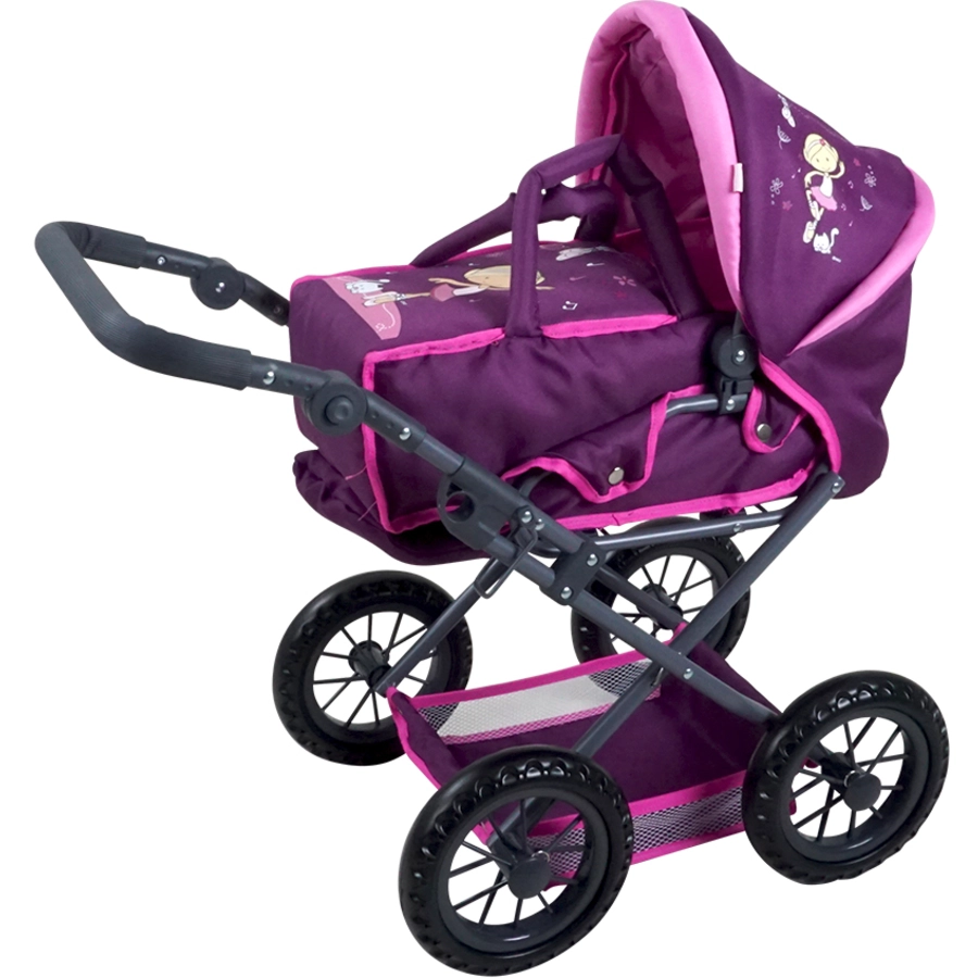 knorr toys® Puppenwagen Ruby NICI Miniclara lila