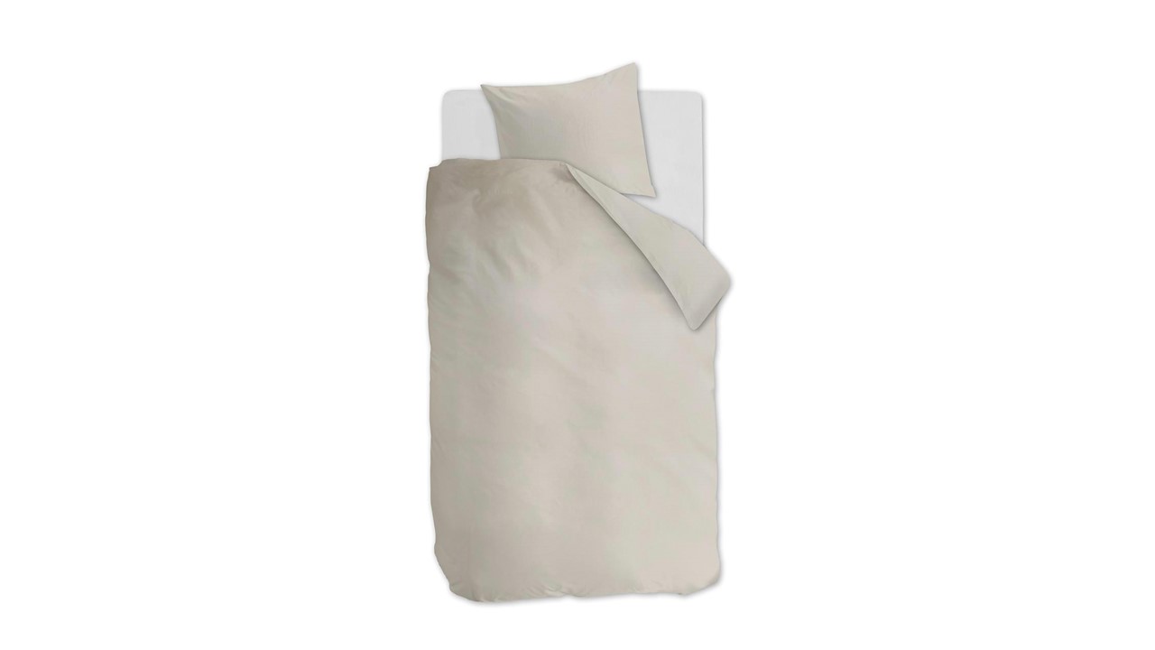 Dekbedovertrek Cotton Uni sand