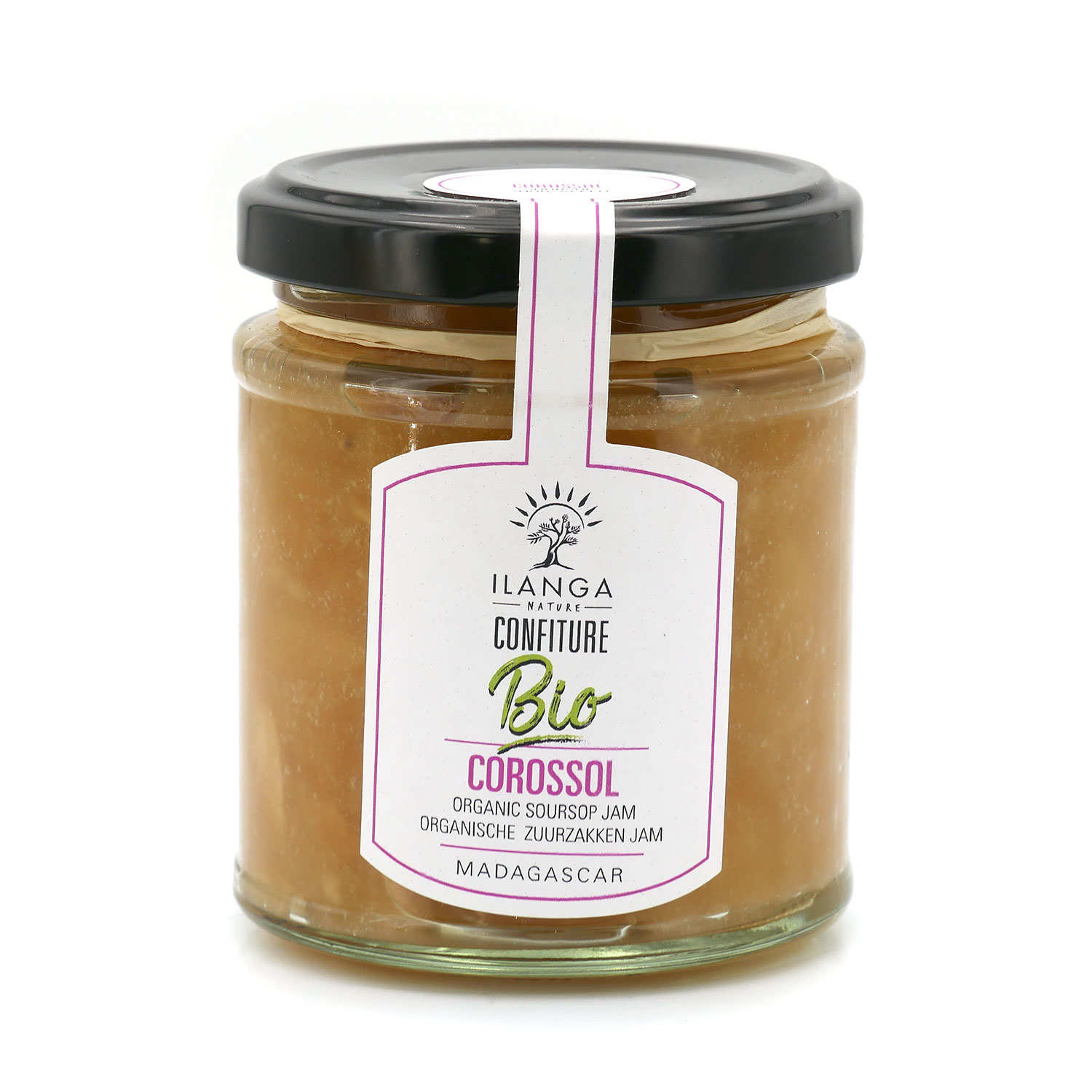 Confiture de corossol bio de Madagascar