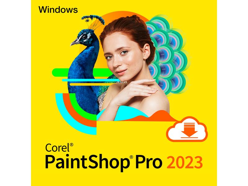 Corel PaintShop Pro 2023 ESD, Vollversion Bildbearbeitungsprogramm für Windows
