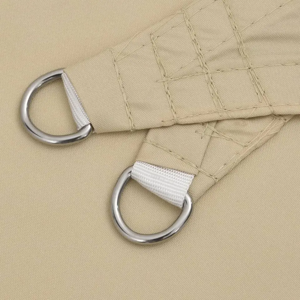 vidaXL - Zonnezeil - Beige - 3.6 x 3.6 x 3.6 m