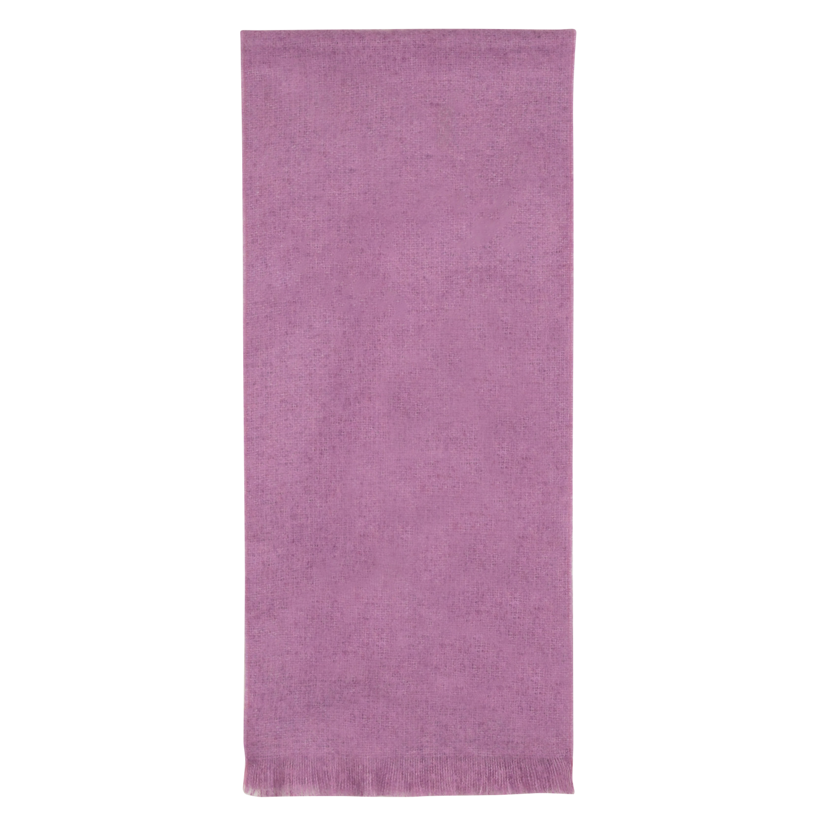 Echarpe large frangée| Violet