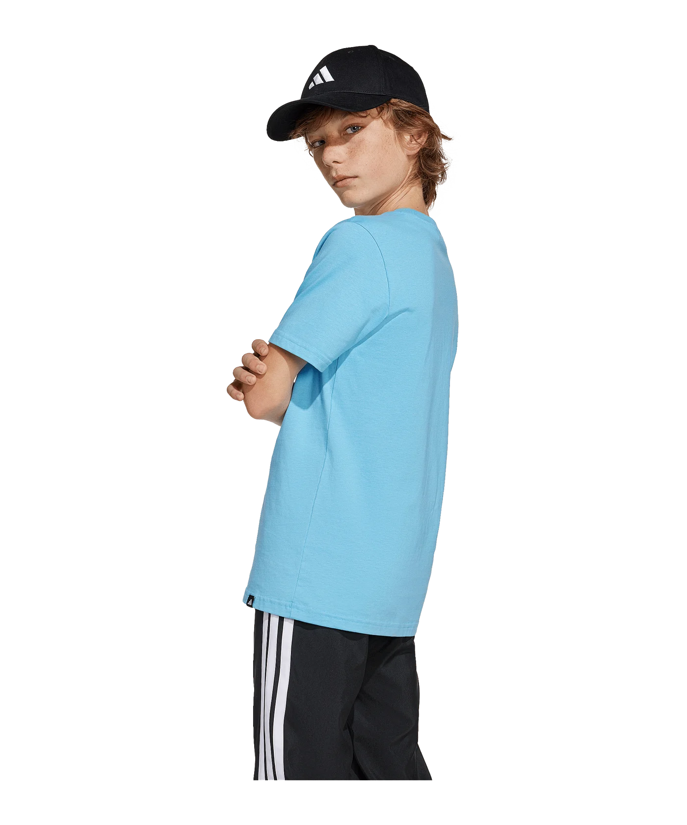 adidas Messi T-Shirt Kids Blau