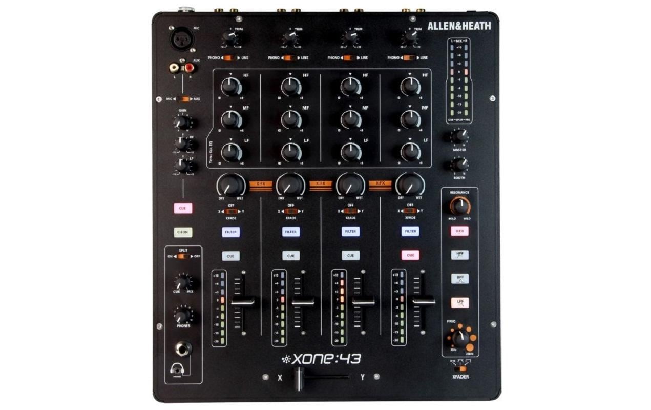 DJ-Mixer XONE:43<br>4-Kanal Analog-DJ-Mixer