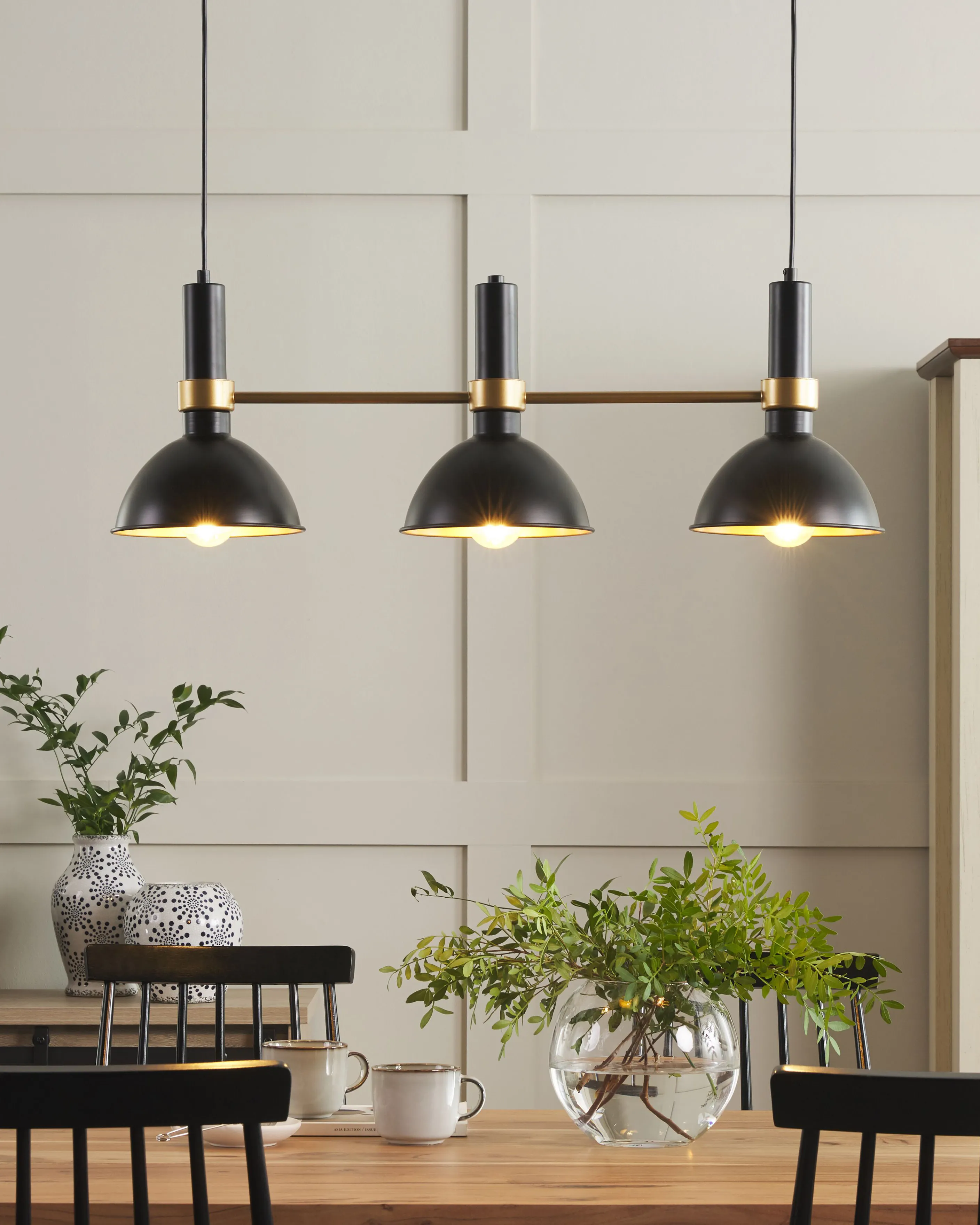 Hanglamp BELES Metaal Zwart