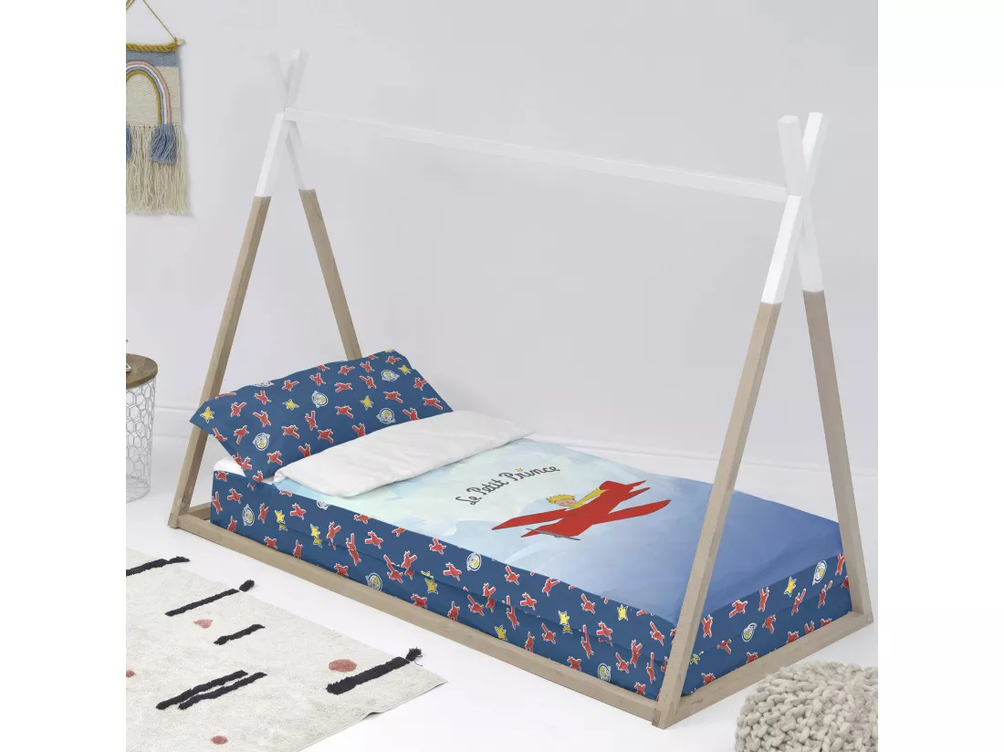 Son avion Couchage prêt à dormir 105x200 cm (Lit 105) Avec couette