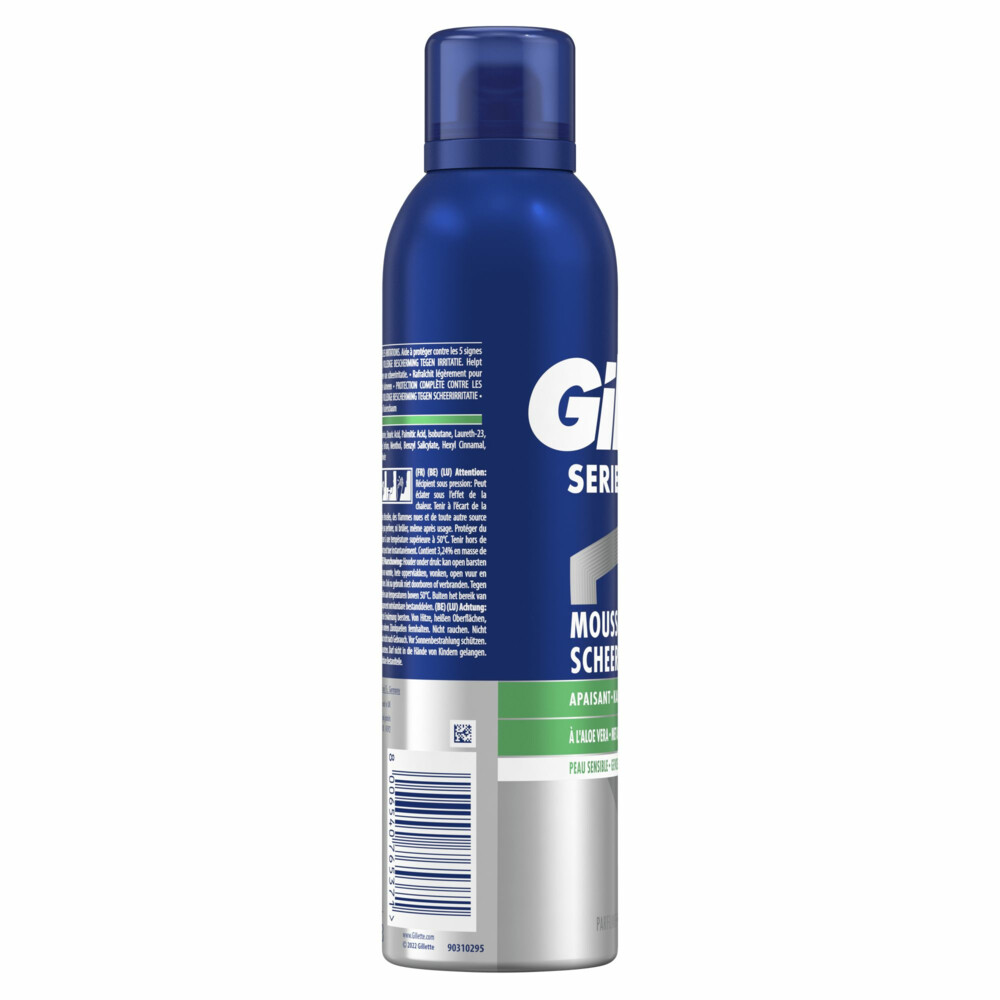 Gillette Scheerschuim Preps Sensitive250 ml